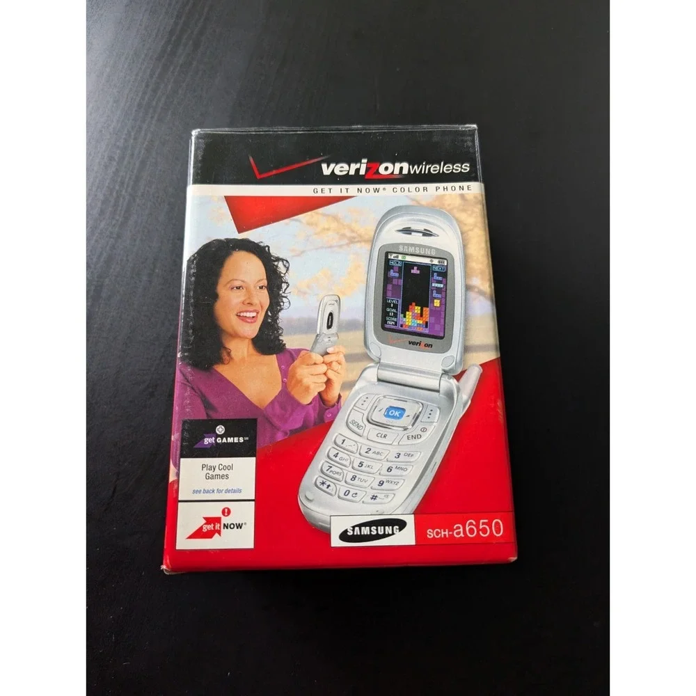 Samsung SCH-A650 - Silver (Verizon) Flip Phone Untested As / Is‎ - Prop Phone